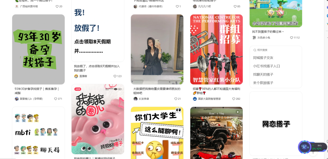 小红书搭子交友项目，日收入300＋-创淘项目网