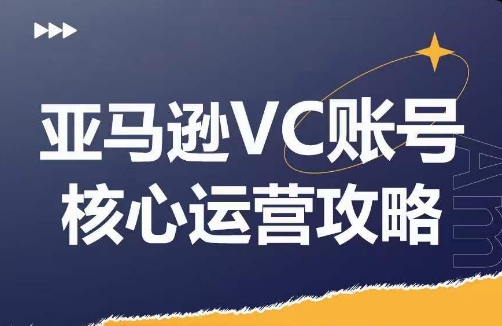 亚马逊VC账号核心玩法解析，实战经验拆解产品模块运营技巧，提升店铺GMV，有效提升运营利润-创淘项目网